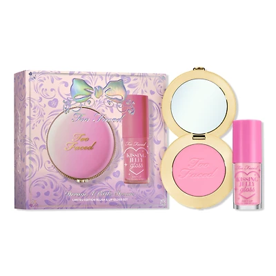 Too Faced Dream A Little Dream Blush & Lip Gloss Set