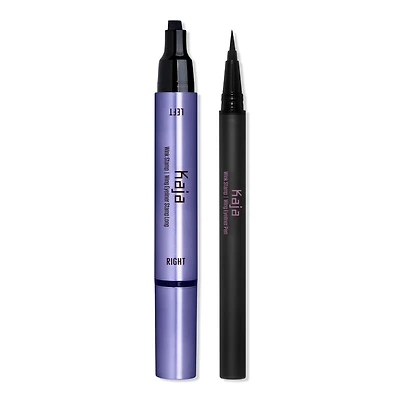 Kaja Wink Stamp Waterproof Winged Eyeliner - & Liquid Pen