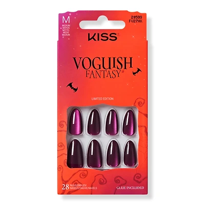 Kiss Voguish Fantasy Halloween Press On Nails - Devilish Disco