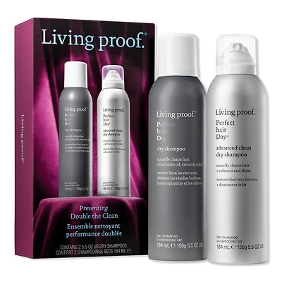 Living Proof Double the Clean Perfect Hair Day Dry Shampoo Gift Set