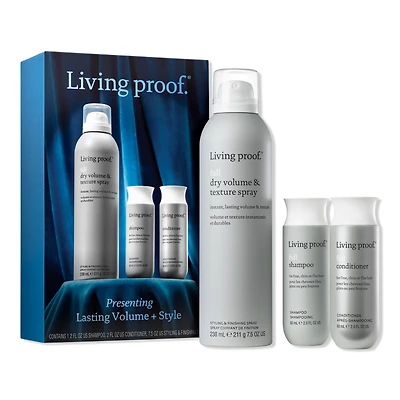 Living Proof Lasting Volume + Style Gift Set