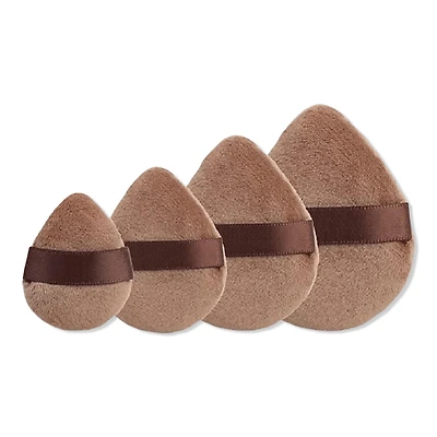 J.Cat Beauty 4 Assorted Brown Puffs