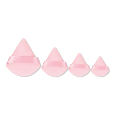J.Cat Beauty 4 Assorted Pink Puffs