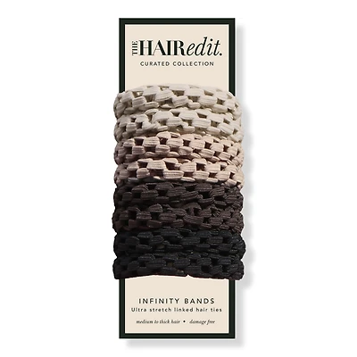 The Hair Edit Infinity Bands Hair Ties Set
