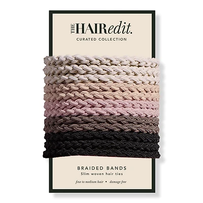 The Hair Edit Braided Bands Hair Ties Set