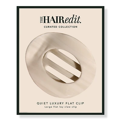 The Hair Edit Quiet Luxury Flat Lay Claw Clip
