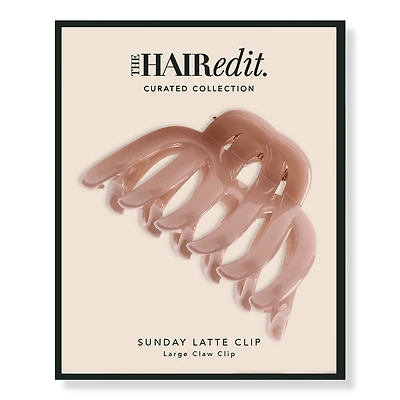 The Hair Edit Sunday Latte Claw Clip