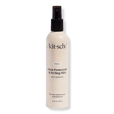 Kitsch Priming Argan Oil Heat Protectant & Styling Mist - Toasted Vanilla & Macadamia Milk
