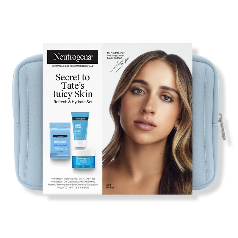 Neutrogena Travel Size Refresh & Hydrate Skin Care Set