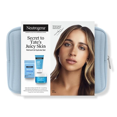 Neutrogena Travel Size Refresh & Hydrate Skin Care Set