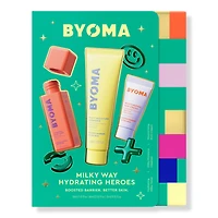 BYOMA Milky Way Hydrating Heros Gift Set
