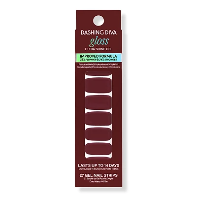 Dashing Diva GLOSS Color Gel Nail Polish Strips