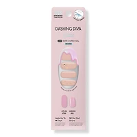 Dashing Diva GLAZE DESIGN, Semi-Cured Gel Nail Polish Stickers - Magnificence