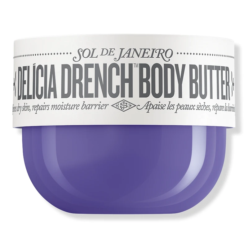 Sol de Janeiro Delicia Drench Deeply Moisturizing Body Butter for Dry Skin - oz