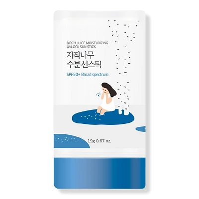 ROUND LAB Birch Juice Moisturizing Sun Stick SPF 50