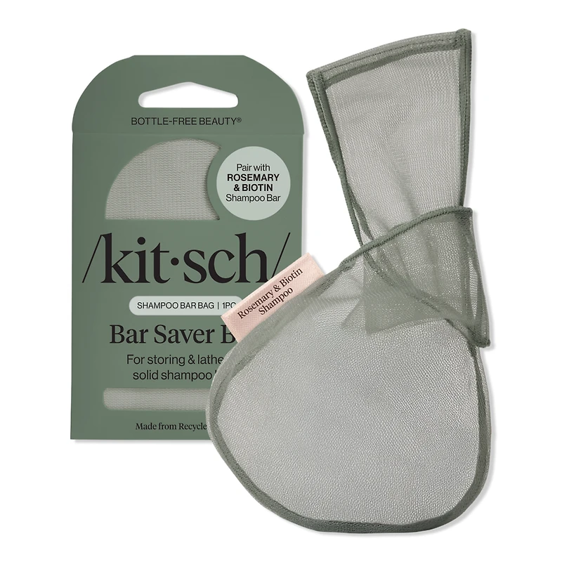 Kitsch Shampoo Bar Saver Bag - Rosemary & Biotin
