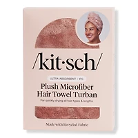 Kitsch Nano Microfiber Hair Towel Turban - Terracotta