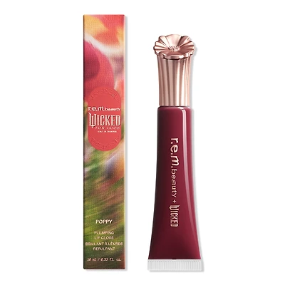 r.e.m. beauty Wicked Poppy Plumping Lip Gloss