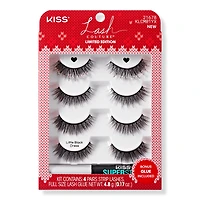 Kiss Lash Couture Holiday False Lashes - Little Black Dress