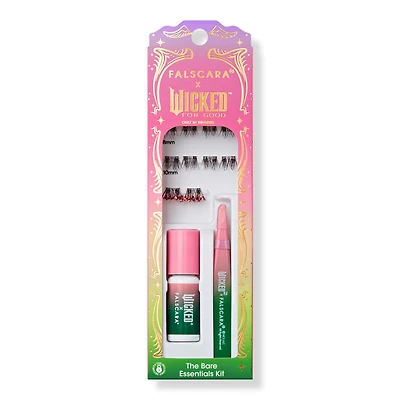 Kiss FALSCARA X WICKED For Good False Eyelashes, Lash Extension Kit - Wickedly Wonderful