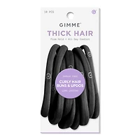 GIMME beauty Seamless Hair Ties for Long Hair