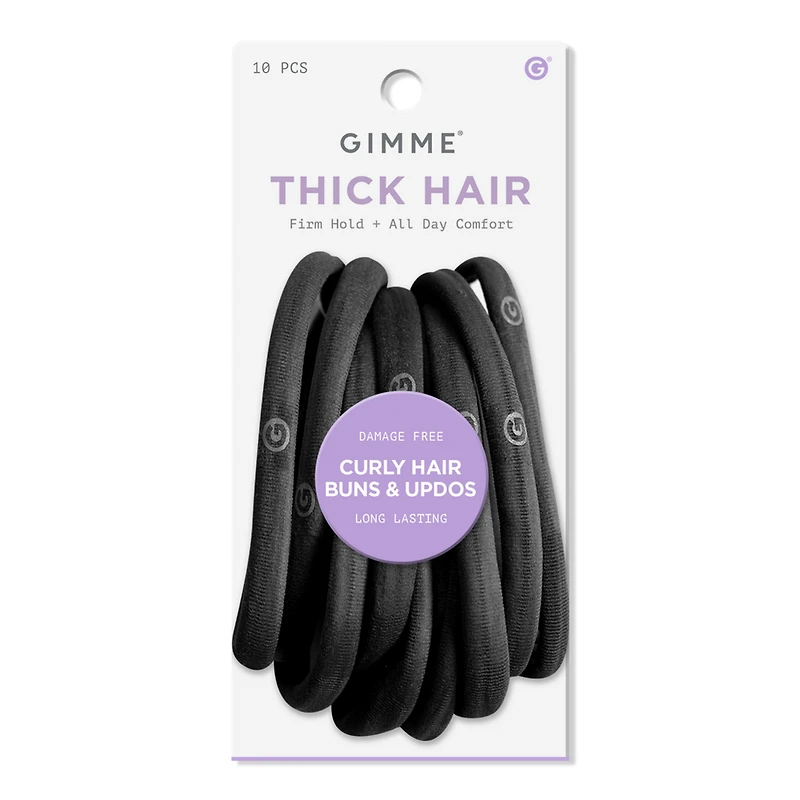 GIMME beauty Seamless Hair Ties for Long Hair