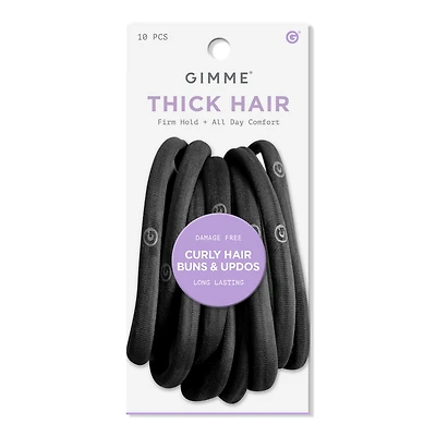 GIMME beauty Seamless Hair Ties for Long Hair