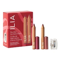 ILIA The Mini Lip Sketch Duo - Clean Mini Lipstick + Lip Liner Set