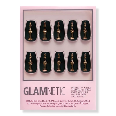 Glamnetic Rosy Remains Press-On Nails