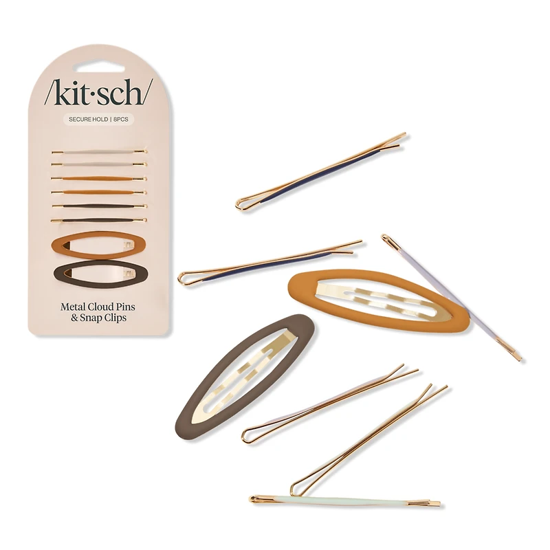 Kitsch Metal Cloud Pins & Snap Clips - Sedona