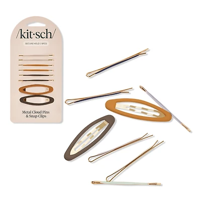 Kitsch Metal Cloud Pins & Snap Clips - Sedona
