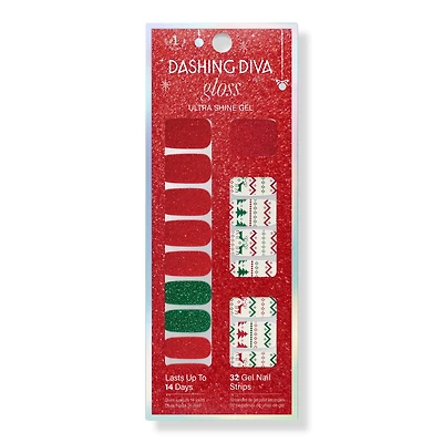 Dashing Diva Gloss Ultra Shine Gel Nail Strips, Knit to Last