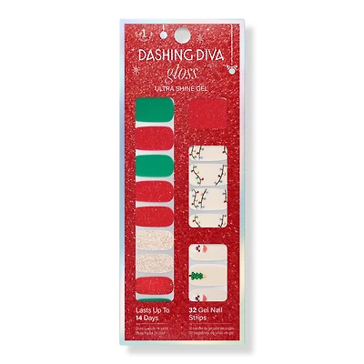 Dashing Diva Gloss Ultra Shine Gel, Santa Baby