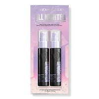 Urban Decay Mini All Nighter Setting Spray Travel Duo Holiday Gift Set