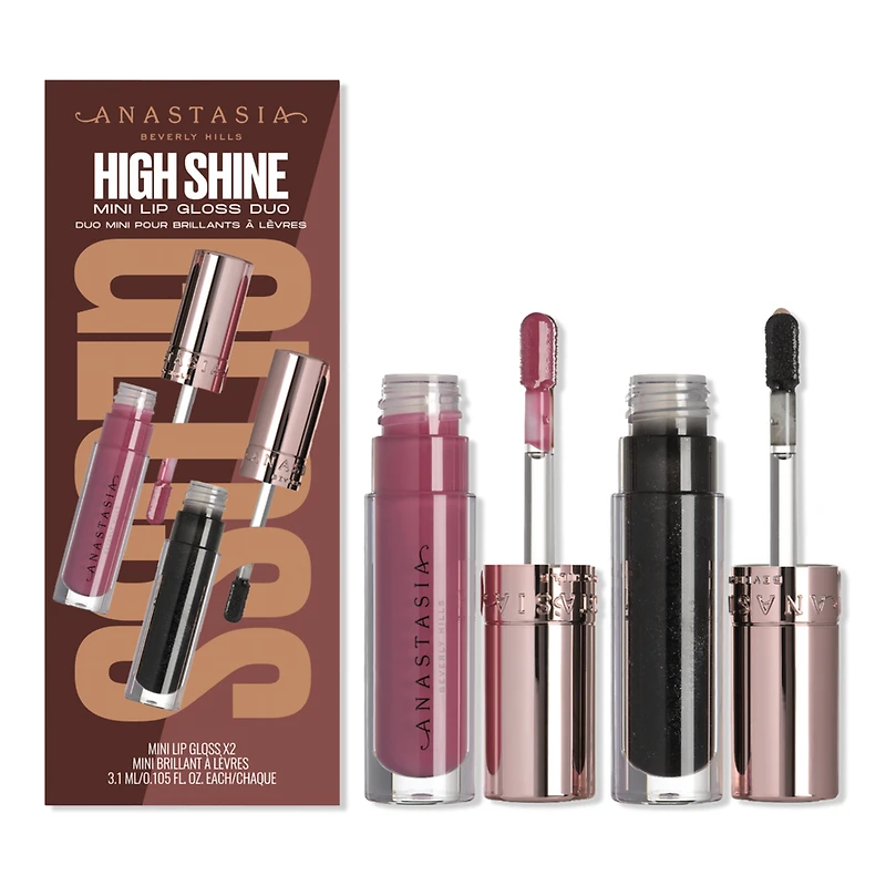 Anastasia Beverly Hills High Shine Mini Lip Gloss Duo - +