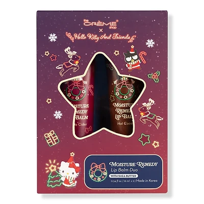 The Creme Shop Sanrio Moisturizing Remedy Lip Balm Duo