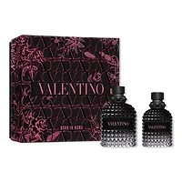 Valentino Uomo Born Roma Eau de Toilette Men's 2-Piece Gift Set - Design