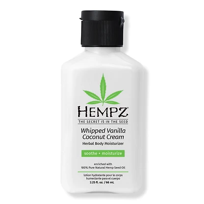 Hempz Whipped Vanilla & Coconut Cream Body Moisturizer - oz