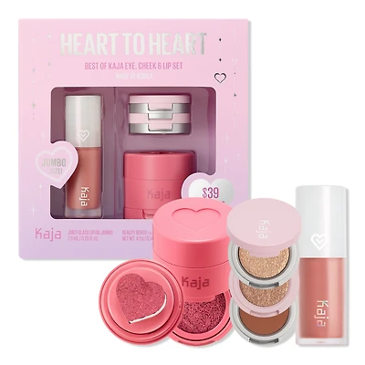 Heart to Heart - Best of Kaja Eye, Cheek & Lip Set