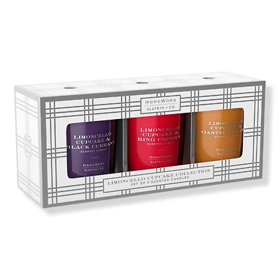 HomeWorx Limoncello Candle Gift Set of 3