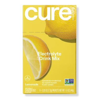 Cure Hydration Electrolyte Drink Mix Lemonade