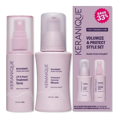 Keranique Volumize & Protect Style Duo