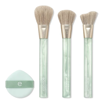 EcoTools 'Tis The Sea-Son Brush + Puff Gift Set