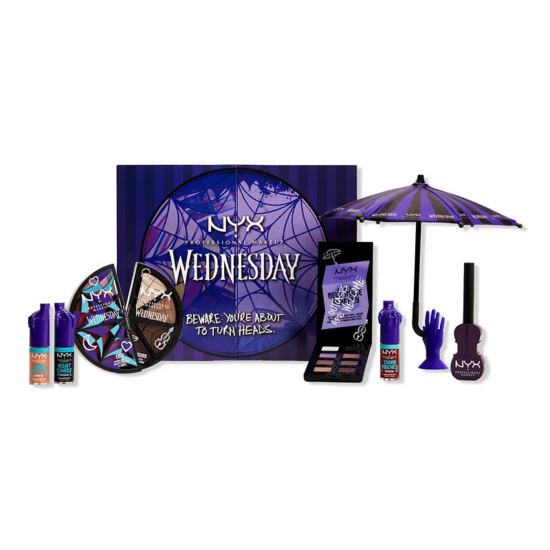 NYX Professional Makeup Limited Edition Wednesday Full Collection Vault Kit