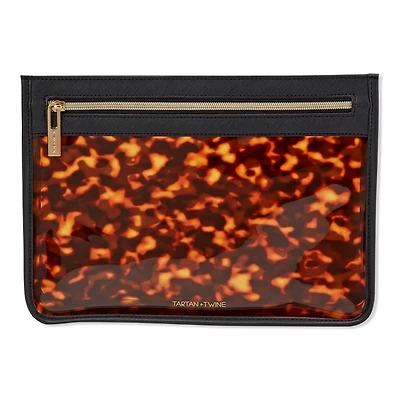 Tartan + Twine Tortoise Clutch