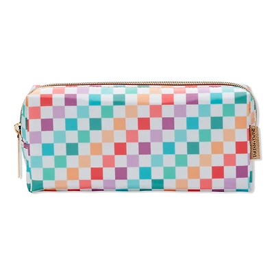Tartan + Twine Checkered Pencil Case