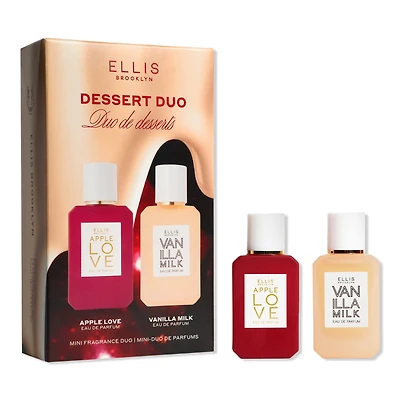 Ellis Brooklyn DESSERT DUO: Mini APPLE LOVE & VANILLA MILK Duo Set