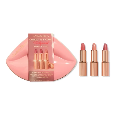 Charlotte Tilbury Hollywood Iconic Mini Lip Trio