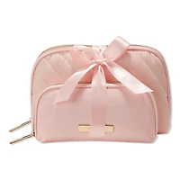 Tartan + Twine Pink Loaf Organizer and Pencil Case Set