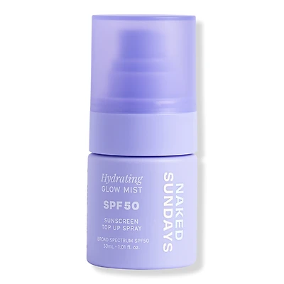 Naked Sundays Hydrating Glow Mist Setting Spray SPF 50+ - oz